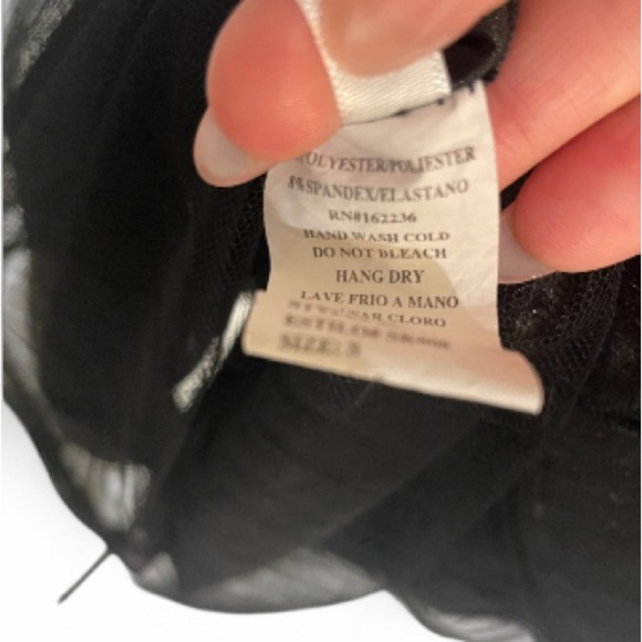 Kimchi Blue Black Top + New Mix Pleated Midi Skirt (Set)  Top Medium Skirt Small - Picture 3 of 6